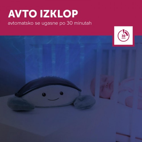 ZAZU Projector with moving projection and melodies Cody