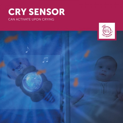 ZAZU Projector with moving projection and melodies Otto