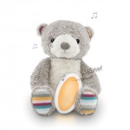 ZAZU Nightlight with Sound Machine & Voice Recording - Bruno the Bear
