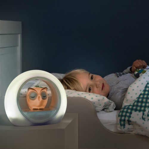 ZAZU Smart Nightlight Lou the Owl - Choco