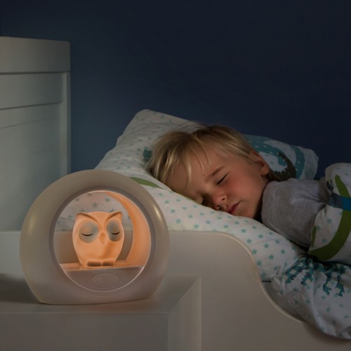 ZAZU Smart Nightlight Lou the Owl - Choco