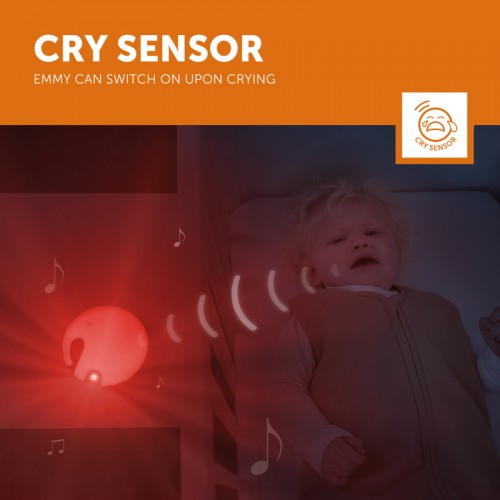 ZAZU Breathing Nightlight & Sound Machine Emmy the Elephant