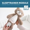 ZAZU Sleeptrainer with Nightlight & Sound Machine Brody the Bear - Taupe