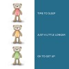 ZAZU Sleeptrainer with Nightlight & Sound Machine Brody the Bear - Taupe