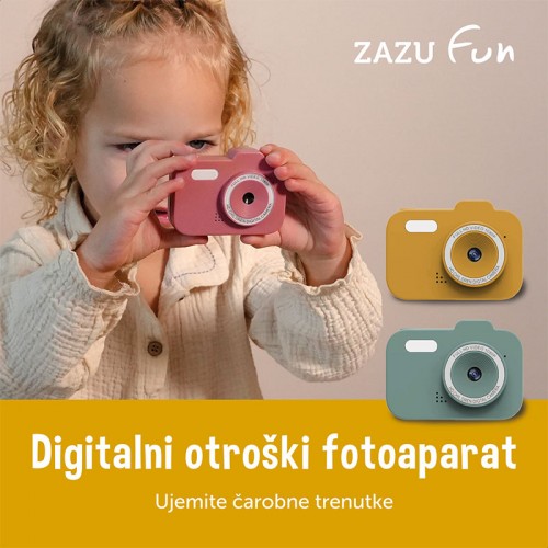 ZAZU Digital kids Camera - Yellow